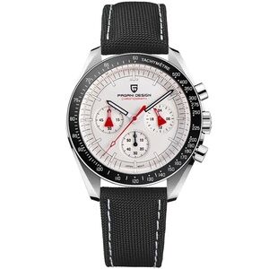 Moon Watch Pagani Design PD1701 V5 Watch Quartz Sapphire Bezel Sport Chronograph